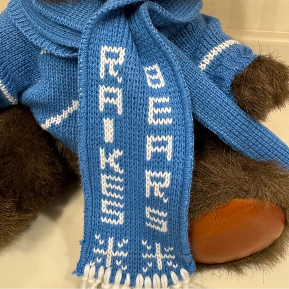 Vintage Robert Raikes Collectible Eric The Bear Wood Face And Feet - Picture 11 of 16